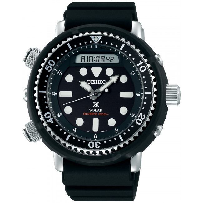 Seiko Prospex Solar Analog-Digital Diver's SNJ025P1 men's watch